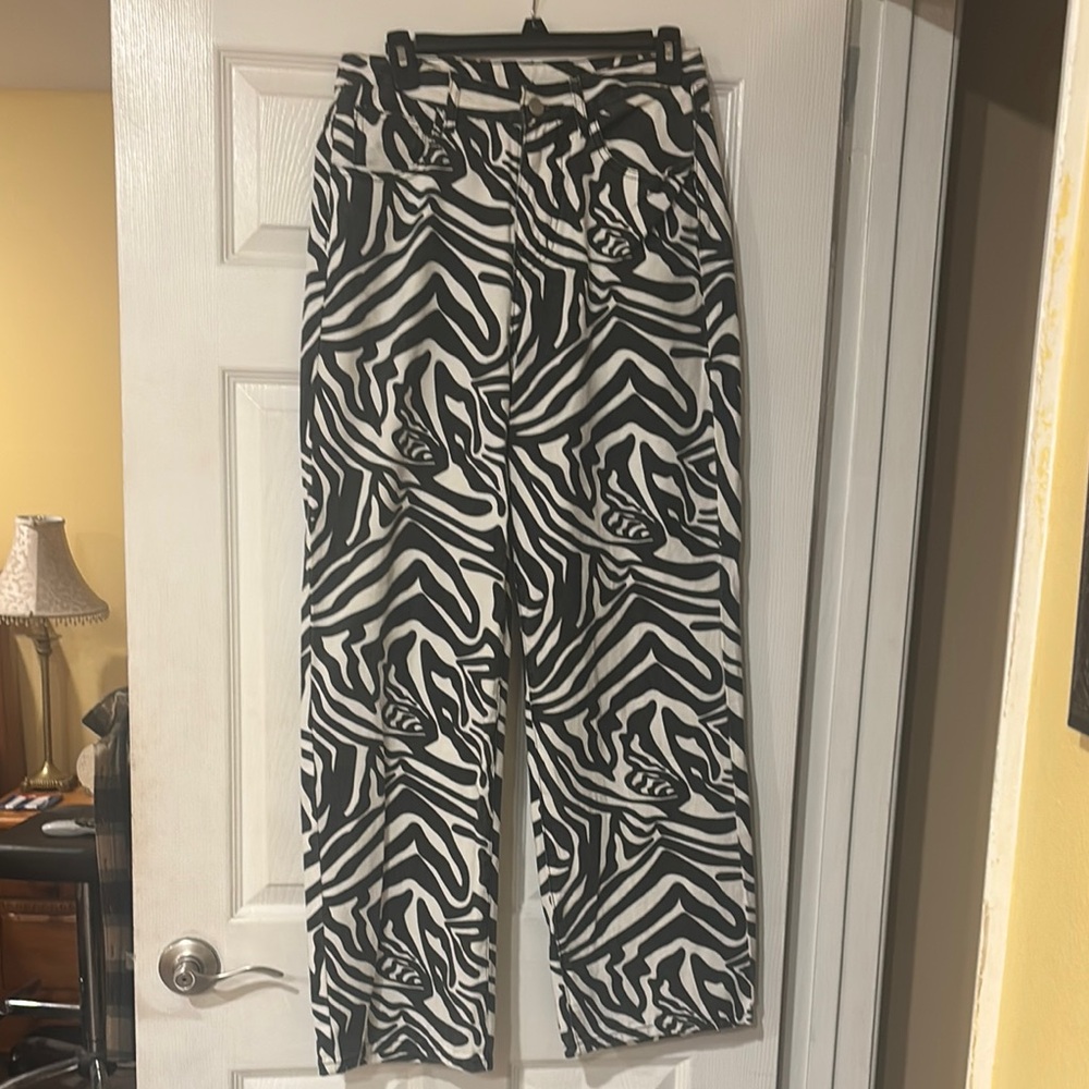 Stylish Zebra Print women's Pants